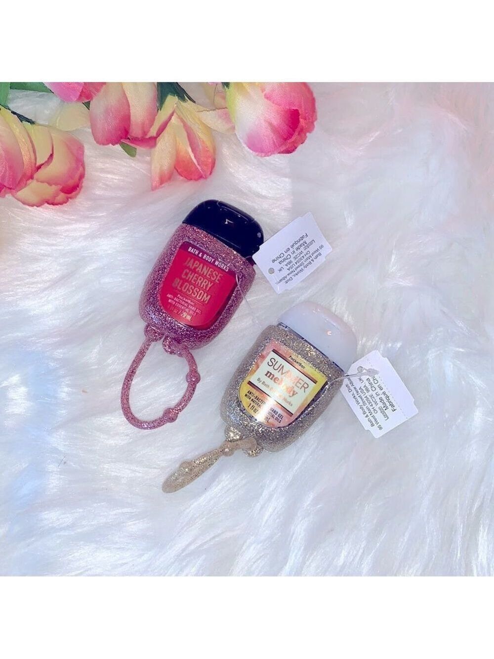 Bath & Body Works PocketBac Hand Anti Bacterial Gel & Glitter Holder